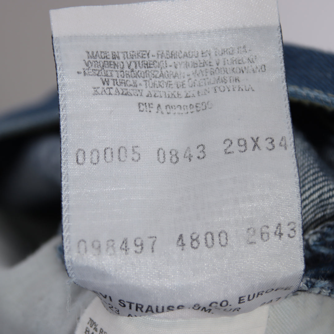 Levi's Engineered 005 W29 L34 jeans vintage in denim da donna
