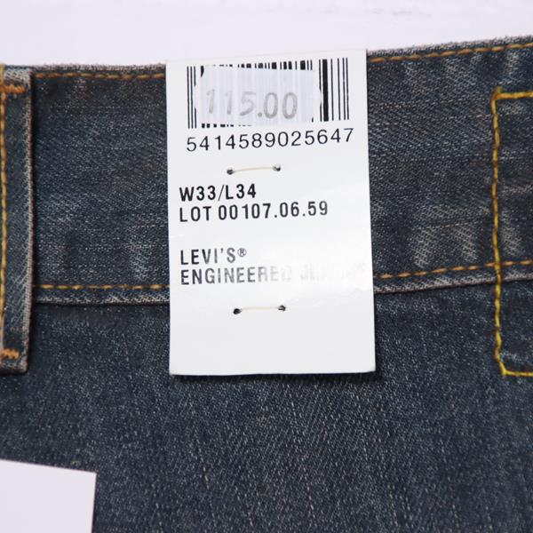 Levi's Engineered 0659 jeans denim W33 L34 unisex deadstock w/tags