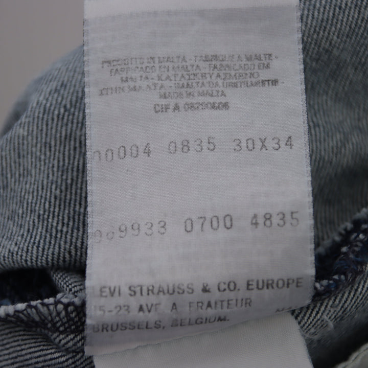 Levi's Engineered 0835 W30 L34 jeans vintage in denim unisex