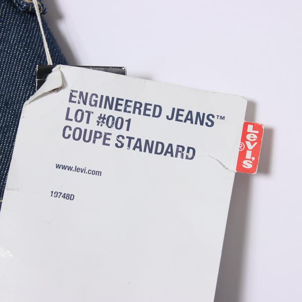 Levi's Engineered 0835 jeans denim W30 L34 unisex deadstock w/tags