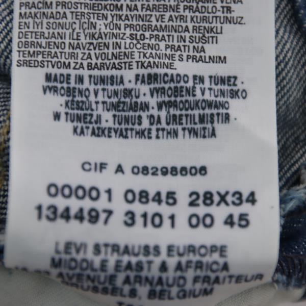 Levi's Engineered 0845 jeans denim W28 L34 unisex deadstock w/tags