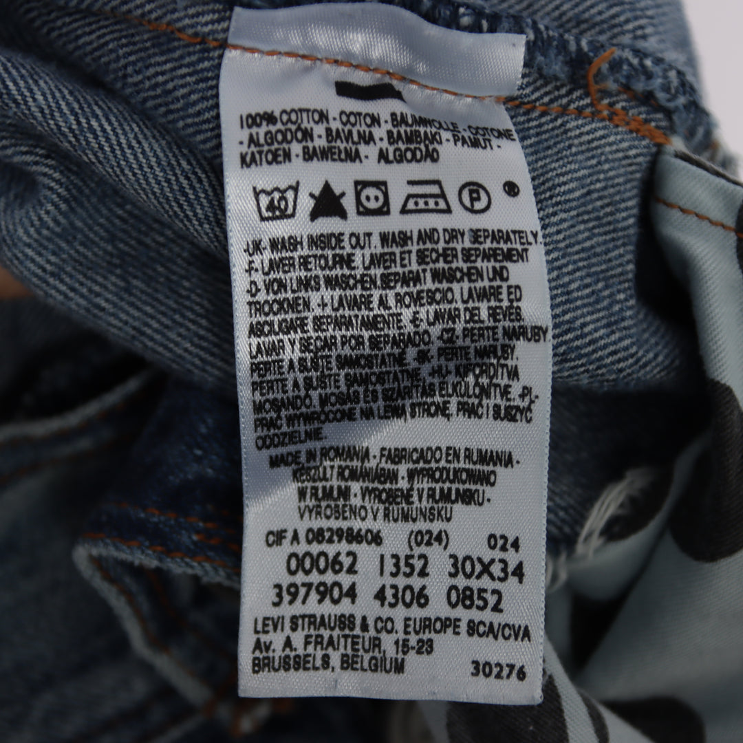 Levi's Engineered 0852 W30 L34 jeans vintage in denim unisex