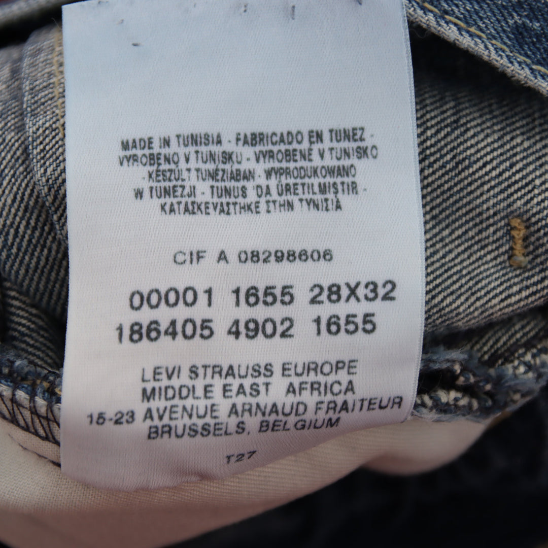 Levi's Engineered 1655 jeans in denim W28 L32 unisex