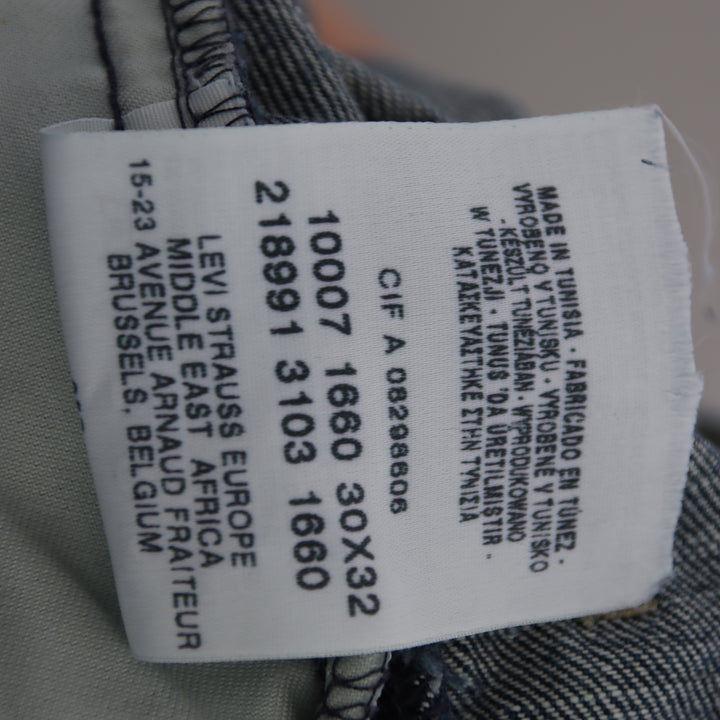 Levi's Engineered 1660 W30 L32 jeans vintage in denim unisex