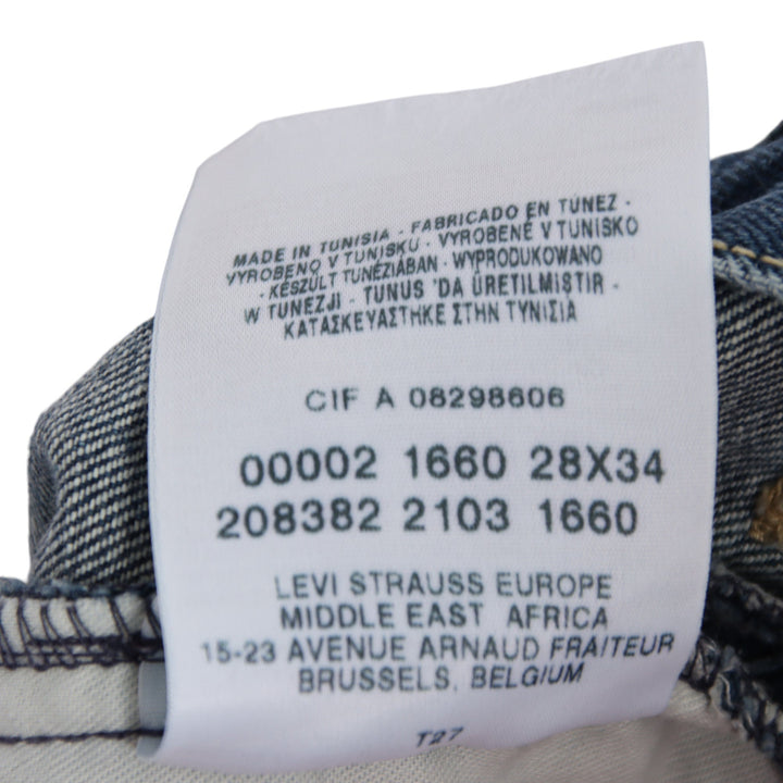 Levi's Engineered 1660 jeans in denim W28 L34 unisex