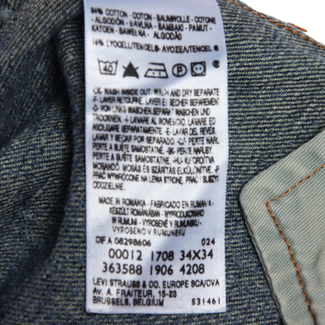 Levi's Engineered 1708 jeans in denim W34 L34 unisex