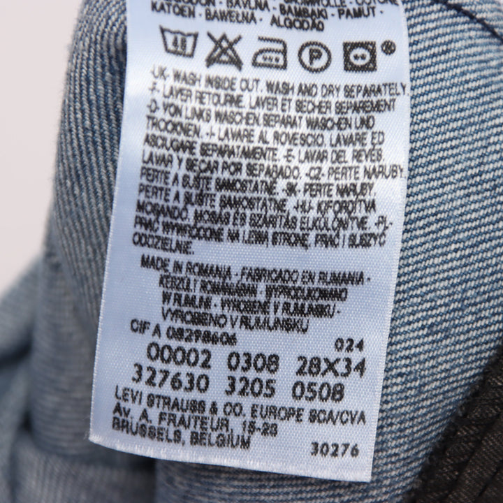 Levi's Engineered 308 jeans in denim W28 L34 unisex