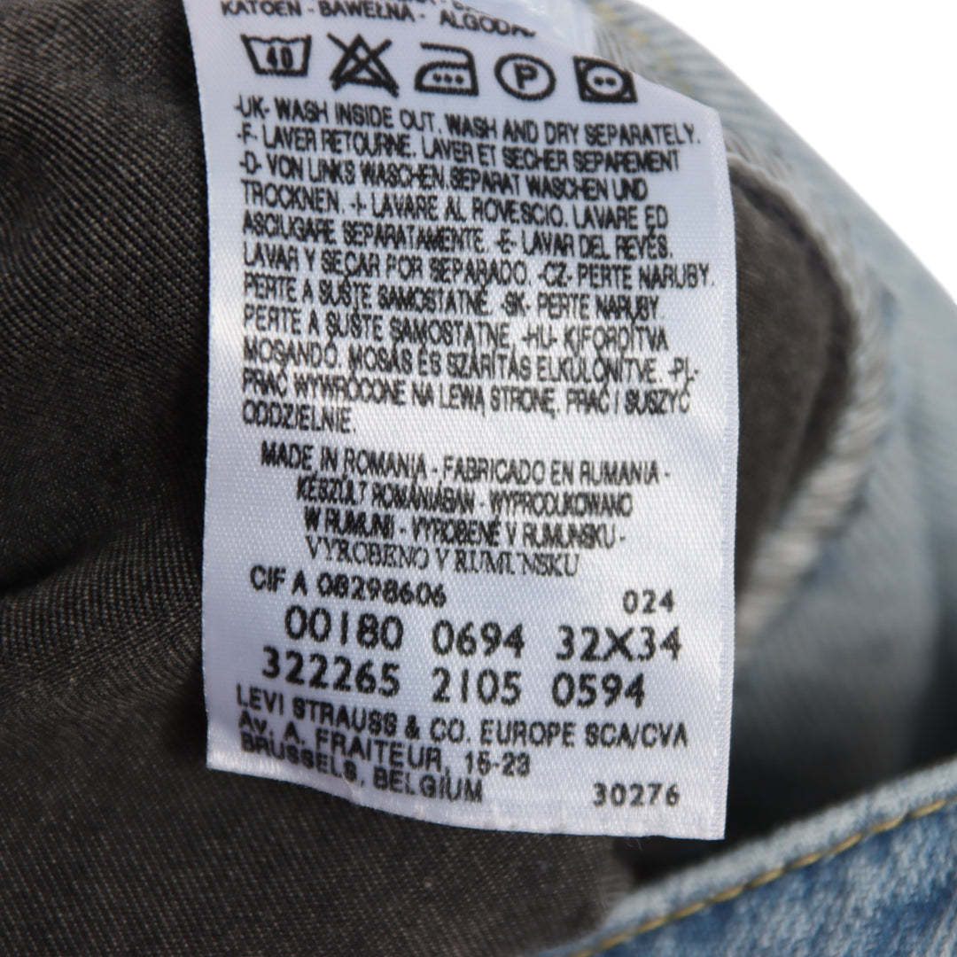 Levi's Engineered 694 jeans in denim W32 L34 unisex