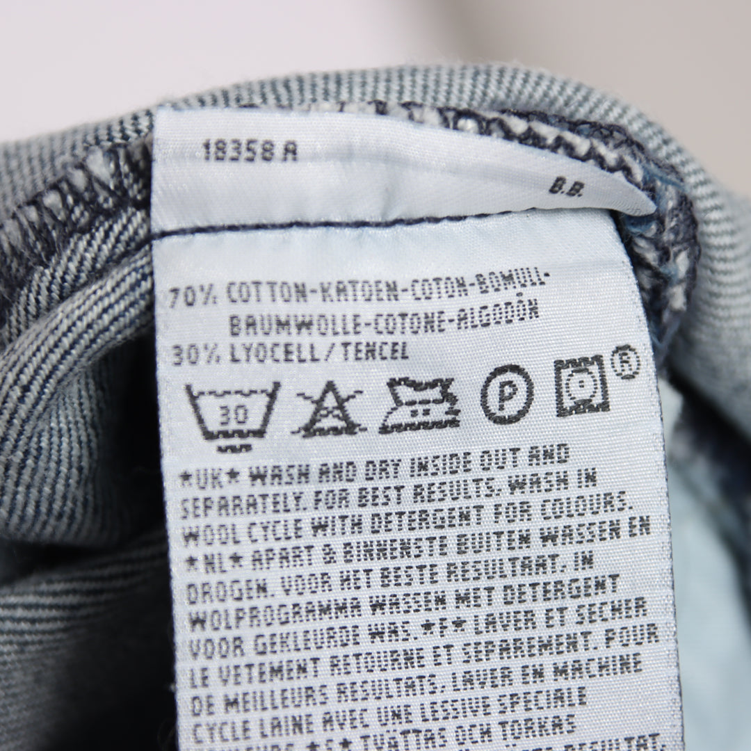 Levi's Engineered 835 W26 L32 jeans vintage in denim da donna