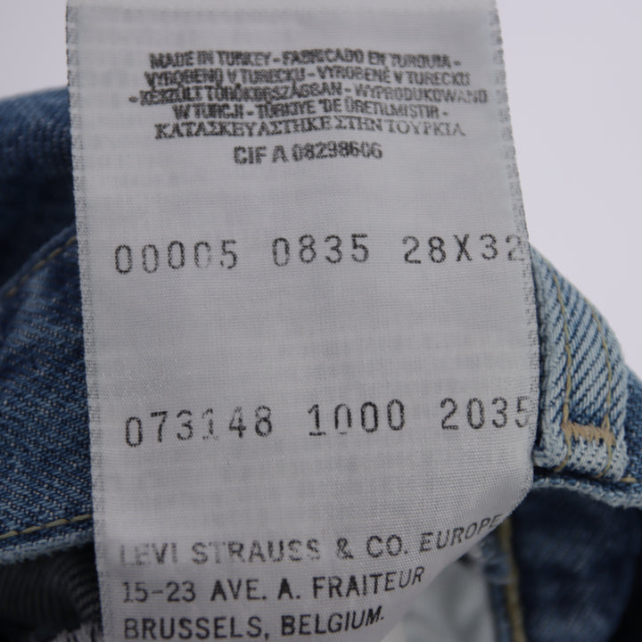 Levi's Engineered 835 W28 L32 jeans vintage in denim da donna