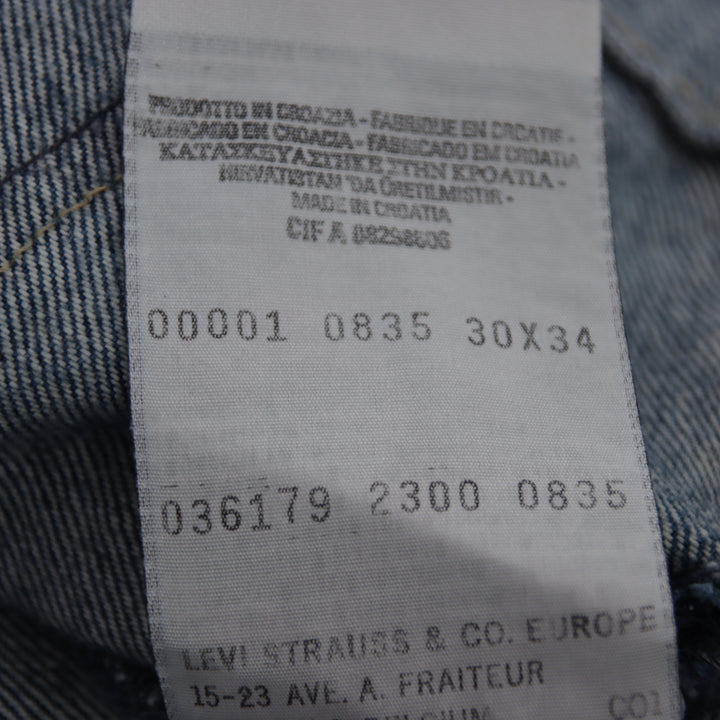 Levi's Engineered 835 W30 L34 jeans vintage in denim unisex