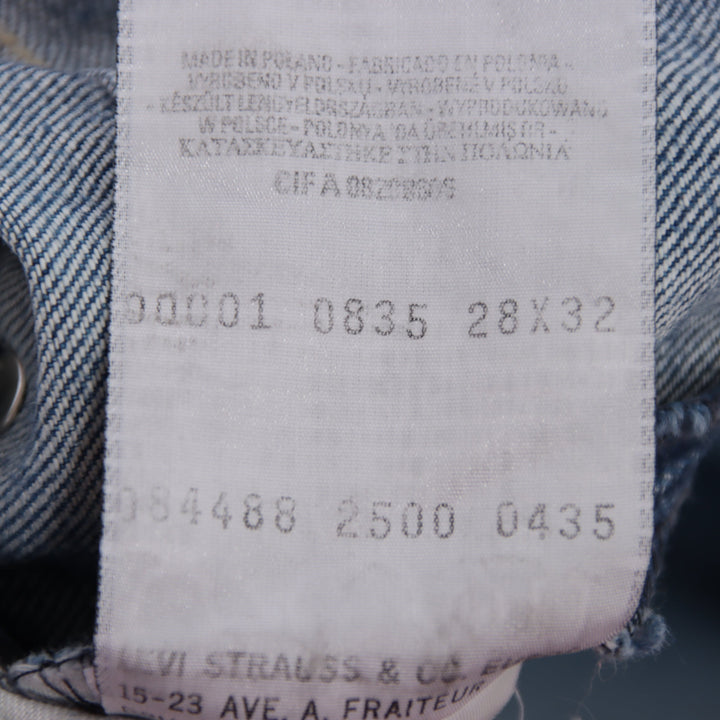 Levi's Engineered 835 jeans in denim W28 L32 unisex