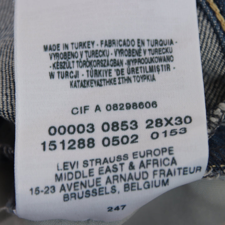 Levi's Engineered 853 jeans in denim W28 L30 unisex