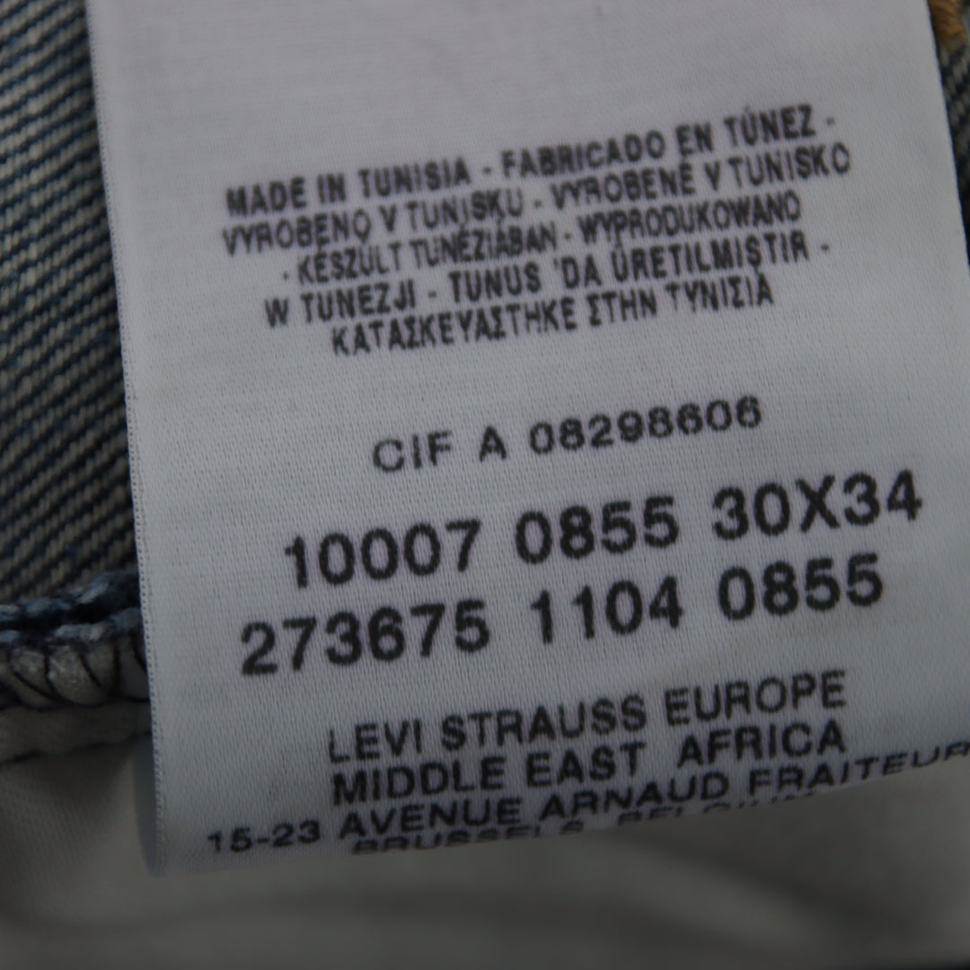 Levi's Engineered 855 W30 L34 jeans vintage in denim unisex