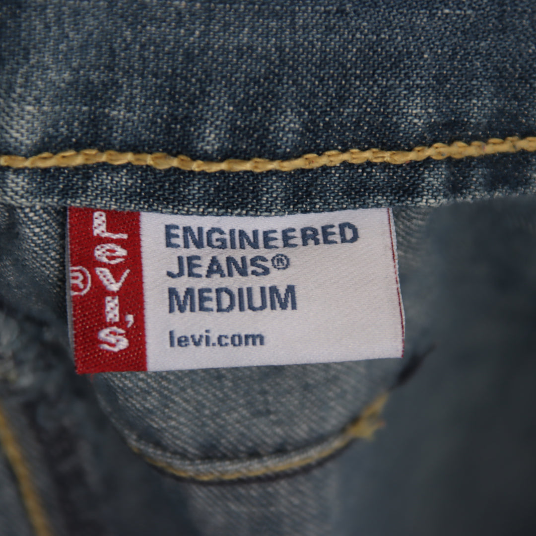 Levi's Engineered bermuda di jeans in denim taglia M uomo