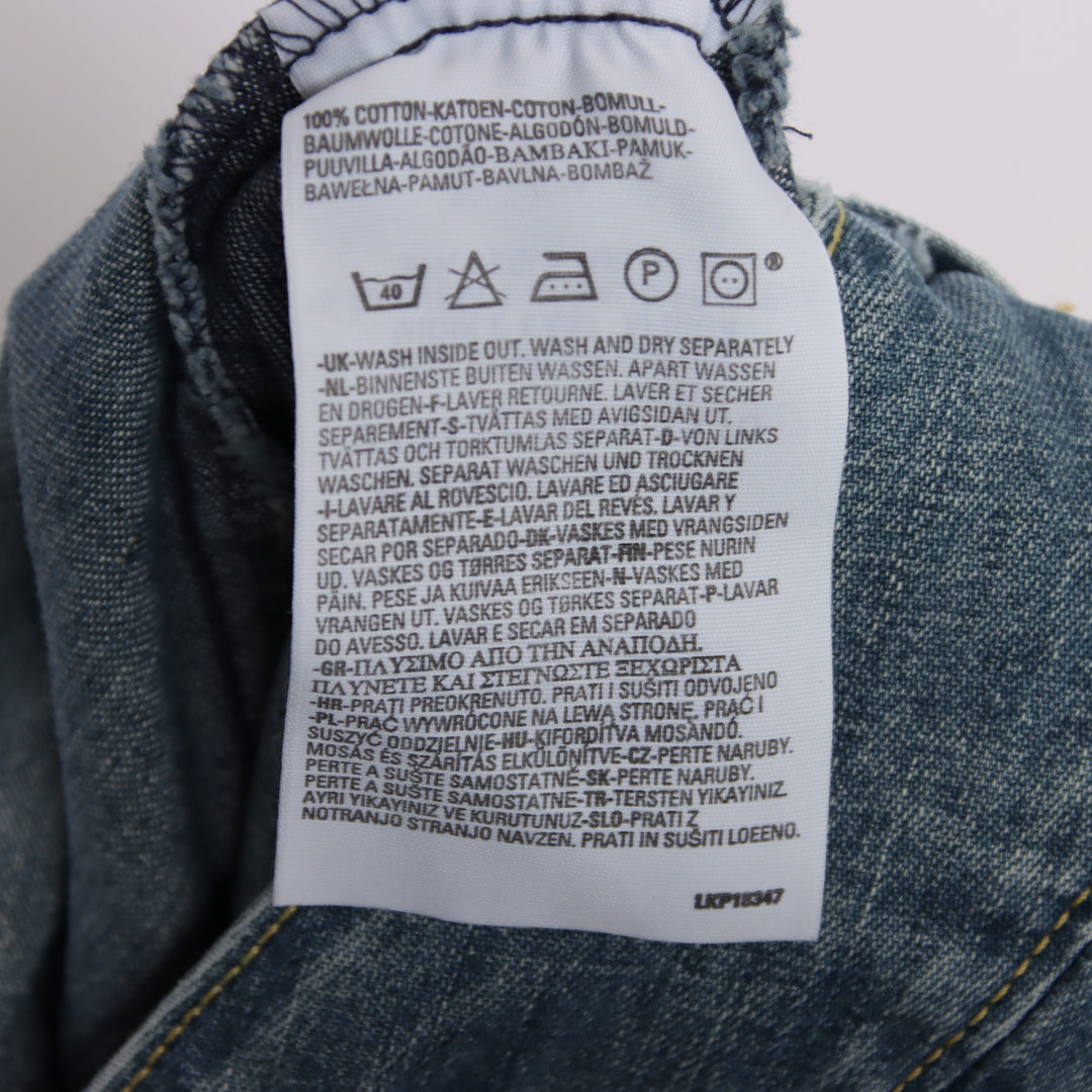 Levi's Engineered bermuda di jeans in denim taglia M uomo