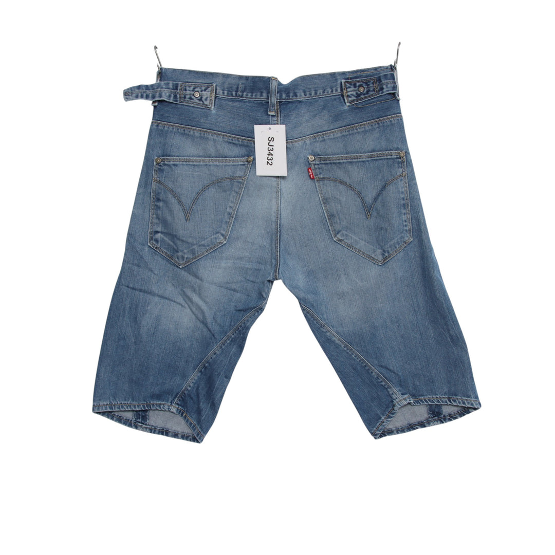 Levi's Engineered bermuda jeans in denim taglia S unisex