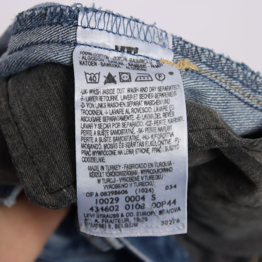 Levi's Engineered bermuda jeans in denim taglia S unisex