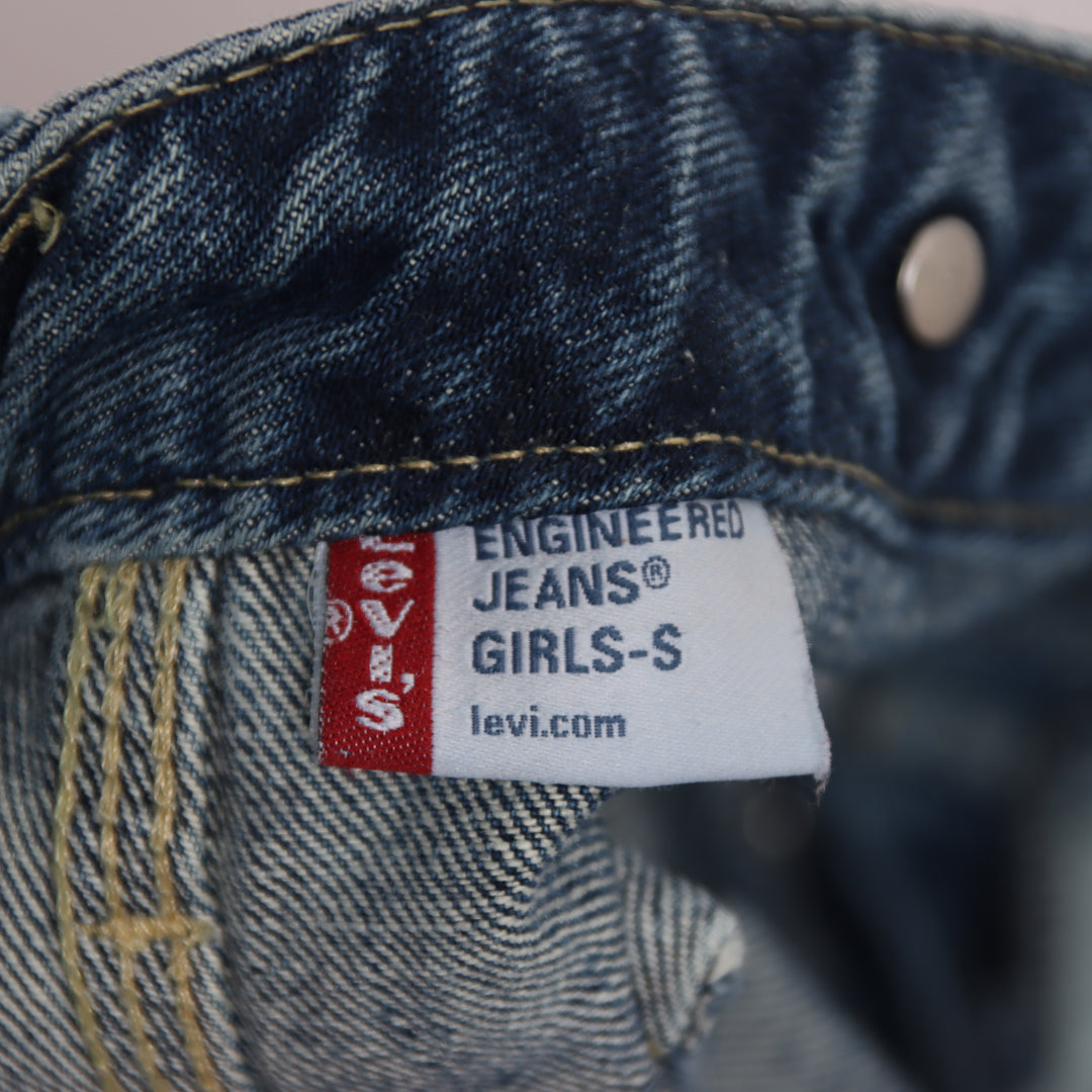 Levi's Engineered girls 047 tg. S jeans vintage in denim da donna