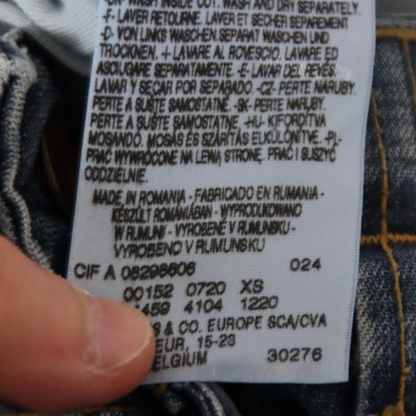 Levi's Engineered jeans denim taglia XS donna