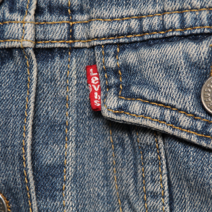 Levi's Gilet di Jeans Custom Denim Taglia S Donna