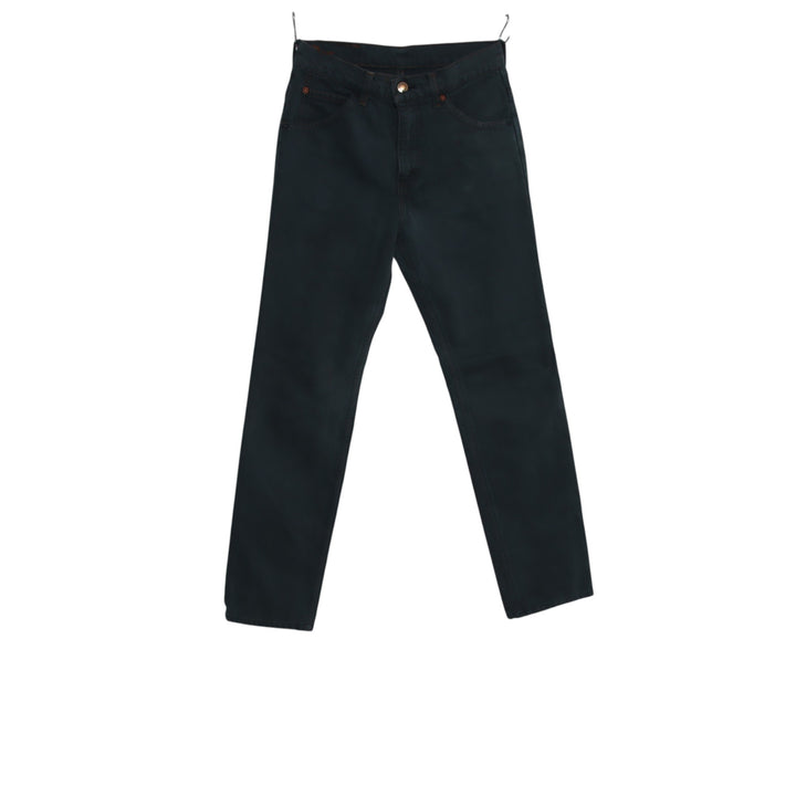 Levi's Orange tab straight fit W27 jeans in denim verde da donna