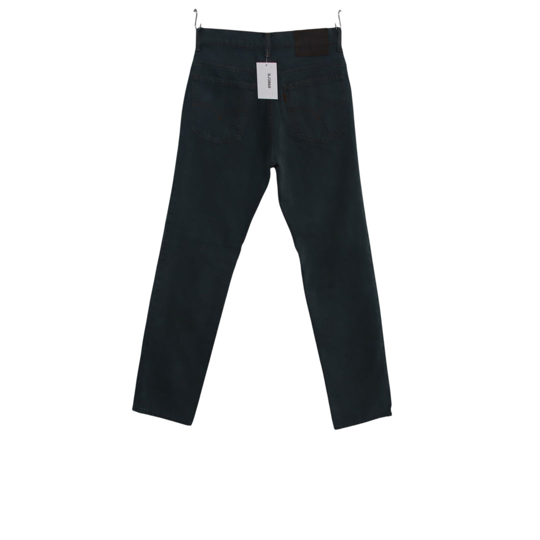 Levi's Orange tab straight fit W27 jeans in denim verde da donna
