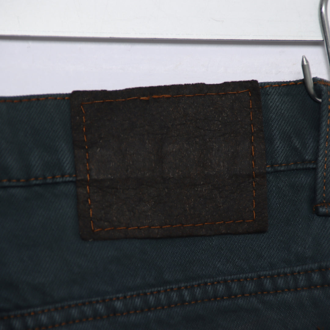 Levi's Orange tab straight fit W27 jeans in denim verde da donna