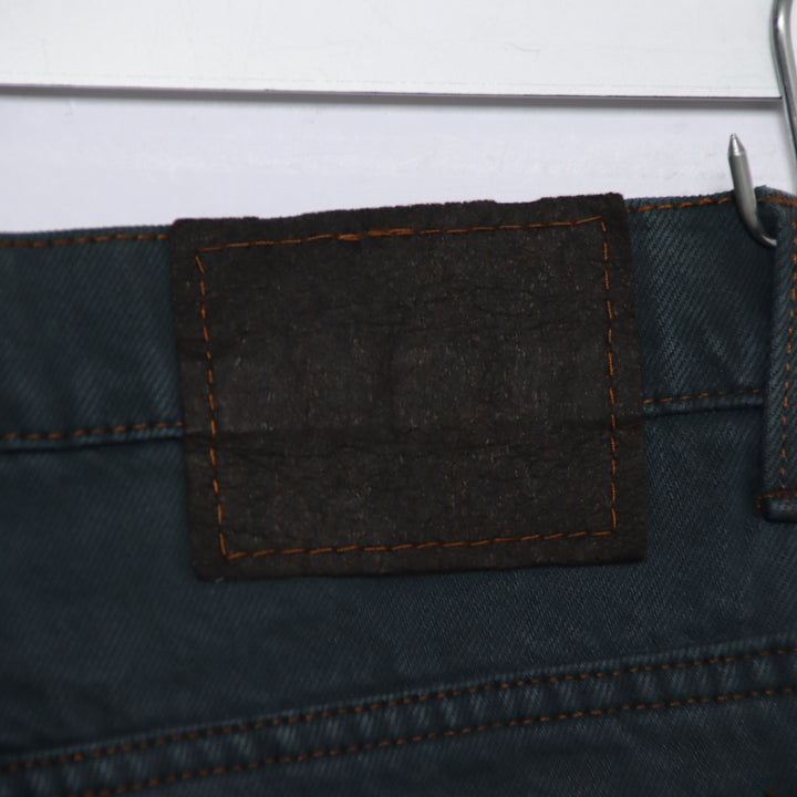 Levi's Orange tab straight fit W27 jeans in denim verde da donna