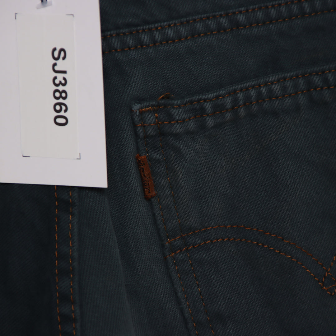 Levi's Orange tab straight fit W27 jeans in denim verde da donna
