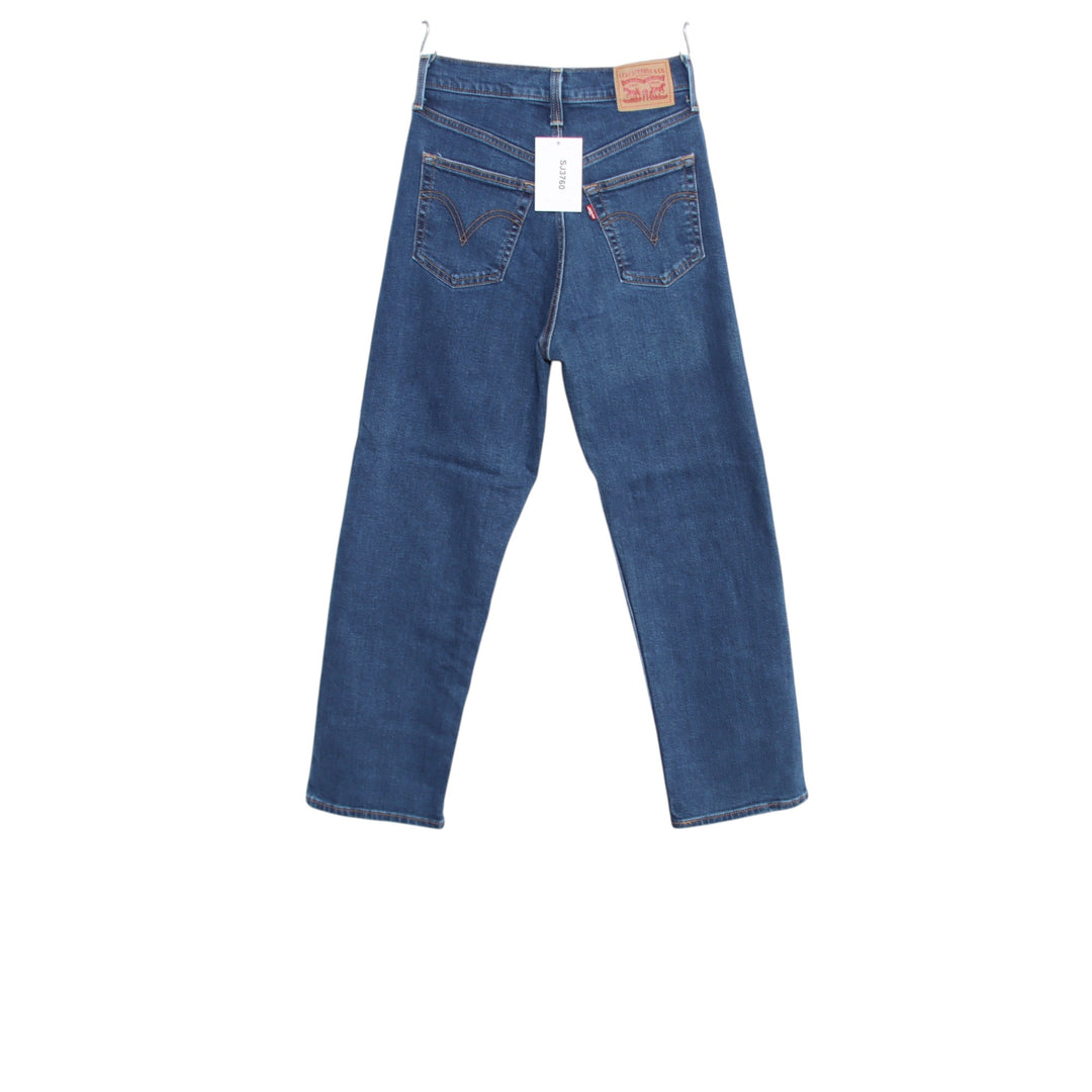 Levi's Ribcage Straight Ankle W26 L27 jeans vintage in denim da donna