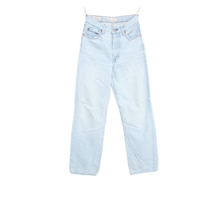 Levi's Ribcage straight ankle W24 L29 jeans in denim da donna