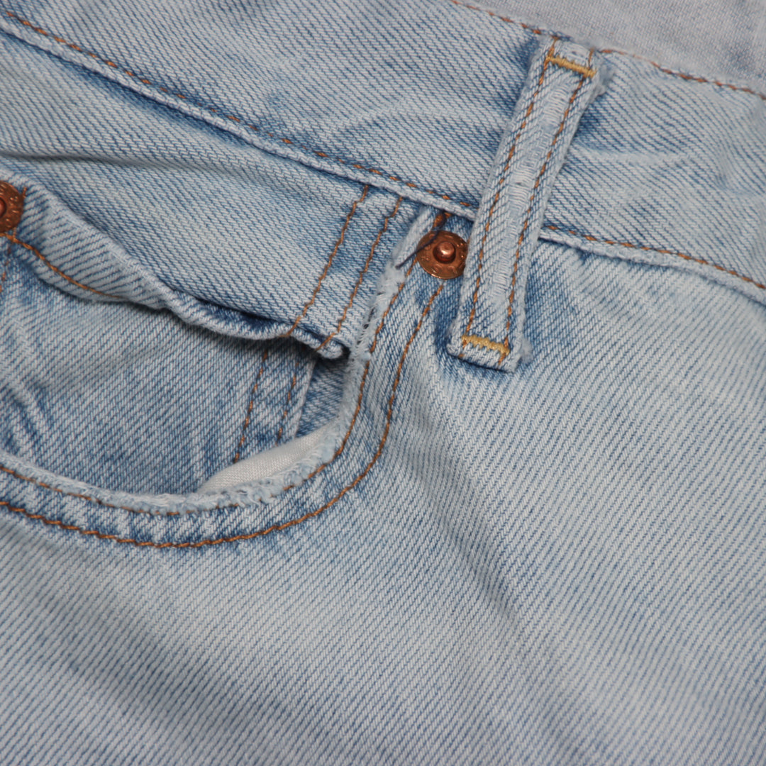 Levi's Ribcage straight ankle W24 L29 jeans in denim da donna