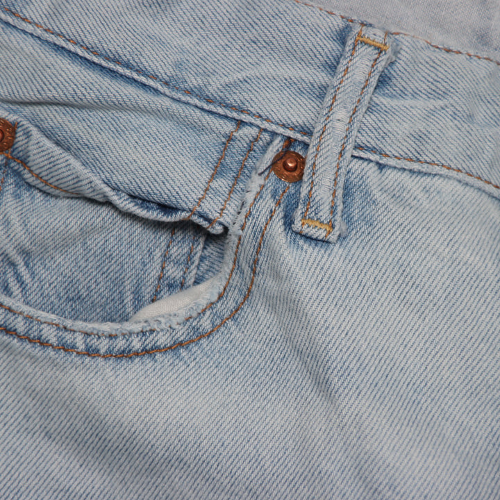 Levi's Ribcage straight ankle W24 L29 jeans in denim da donna