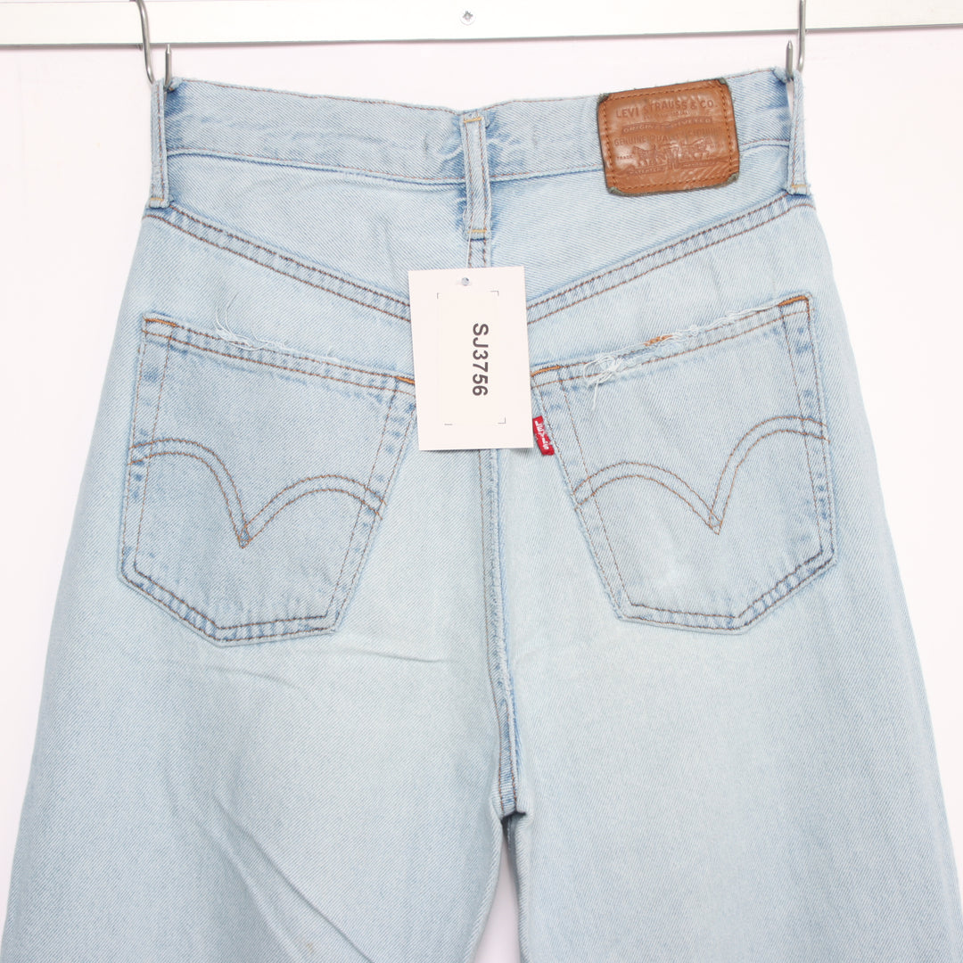 Levi's Ribcage straight ankle W24 L29 jeans in denim da donna