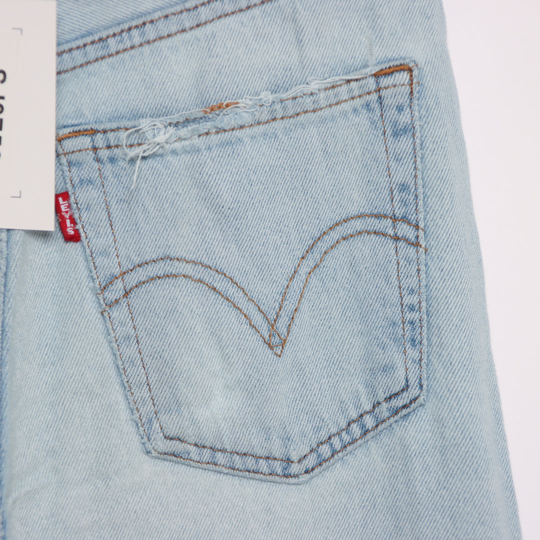 Levi's Ribcage straight ankle W24 L29 jeans in denim da donna