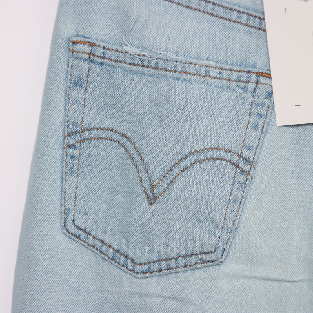 Levi's Ribcage straight ankle W24 L29 jeans in denim da donna