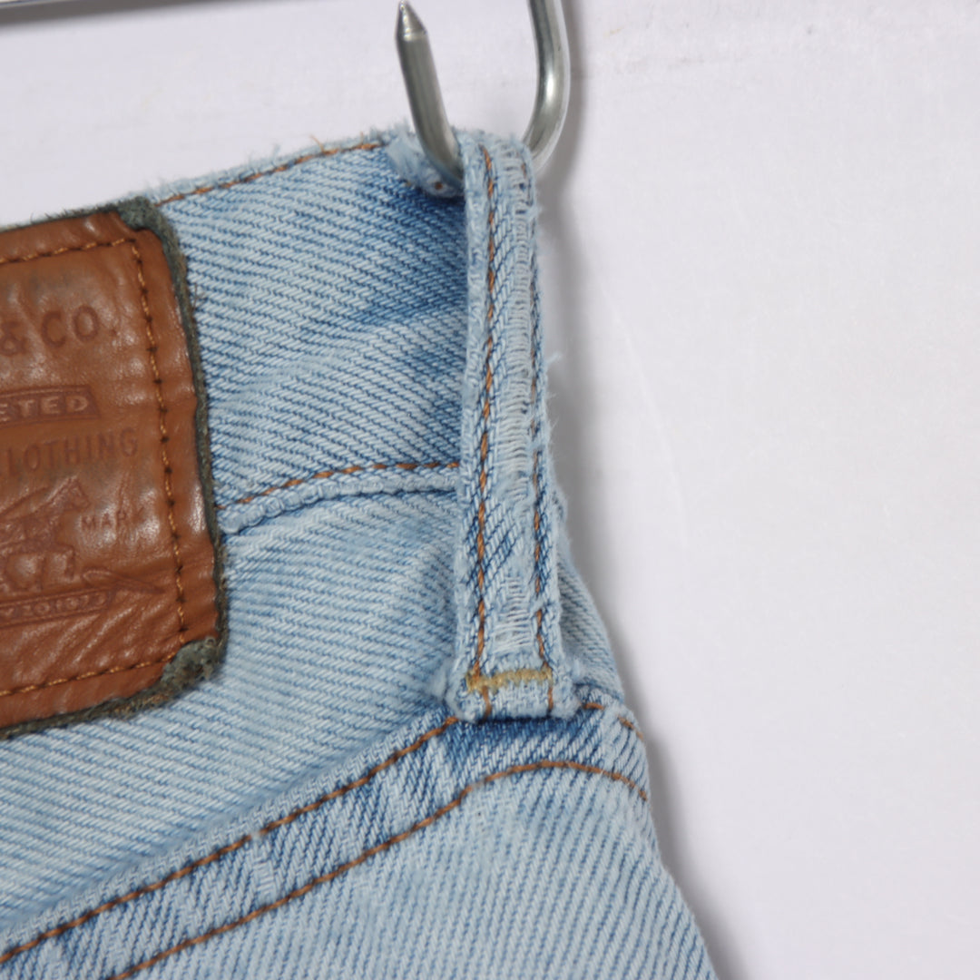 Levi's Ribcage straight ankle W24 L29 jeans in denim da donna