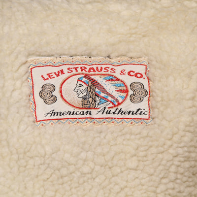 Levi's Sherpa Giacca di Jeans Denim Taglia L Uomo
