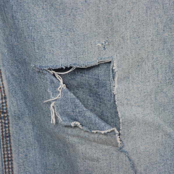 Levi's White Tab salopette di jeans denim taglia XL uomo