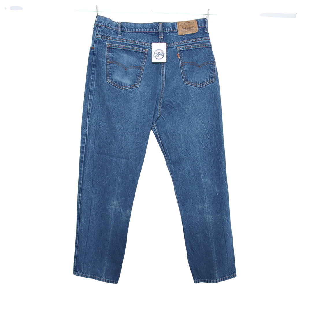 Levi's 309 Orange Tab Jeans Denim Vintage W40 L32 Uomo Made in USA