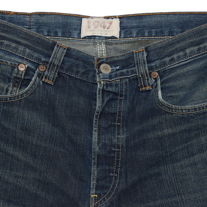 Levi's 501 1947 Rivets Limited Edition Jeans Denim W32 L34 Uomo