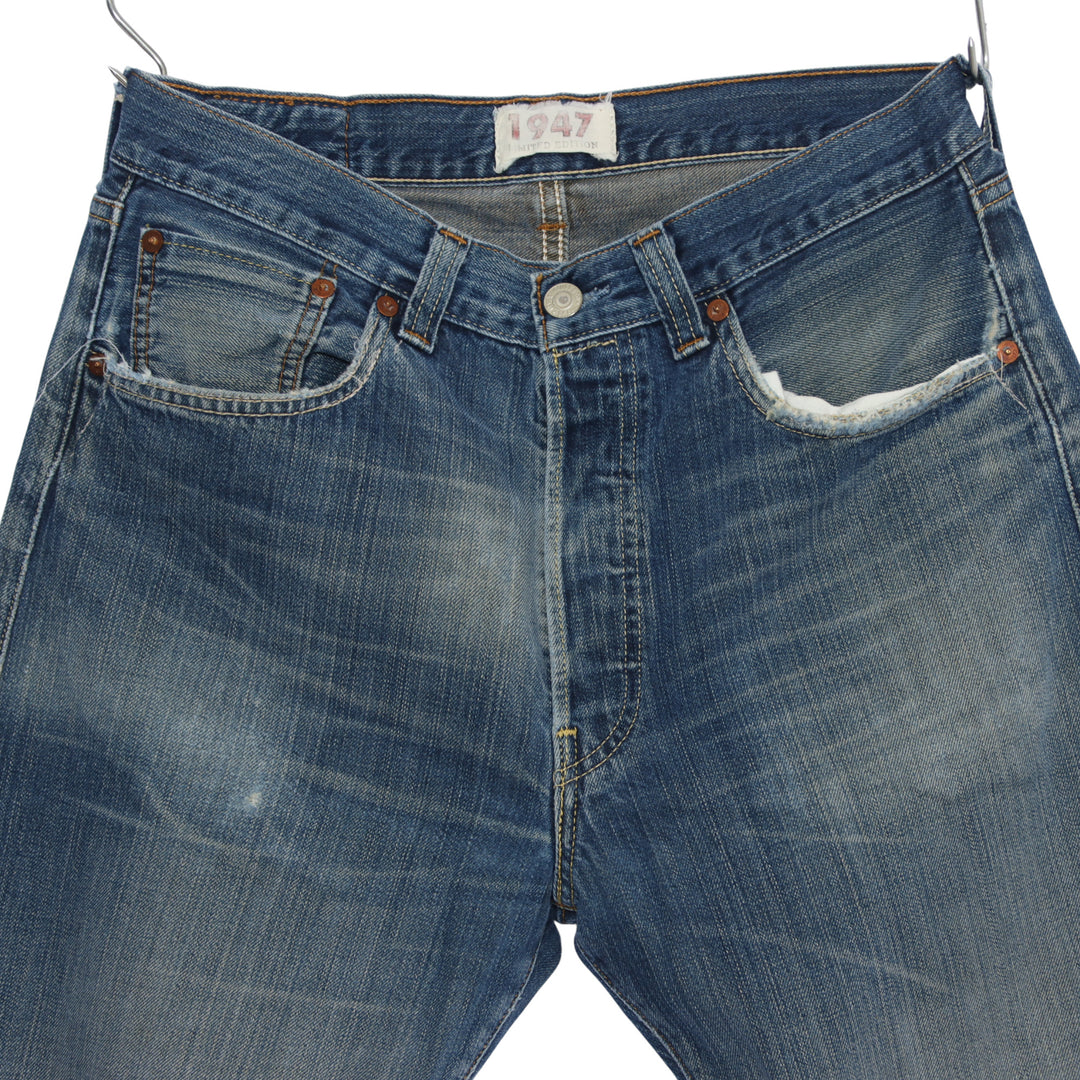 Levi's 501 1947 Rivets Limited Edition Jeans Denim W32 L34 Uomo