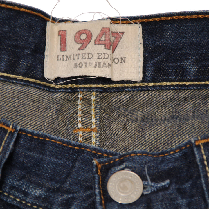 Levi's 501 1947 Rivets Limited Edition Jeans Denim W33 L36 Uomo
