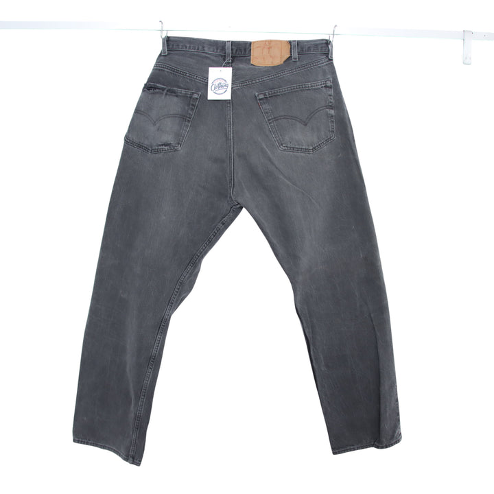 Levi's 501 Jeans Grigio Vintage W40 L30 Uomo Made in USA