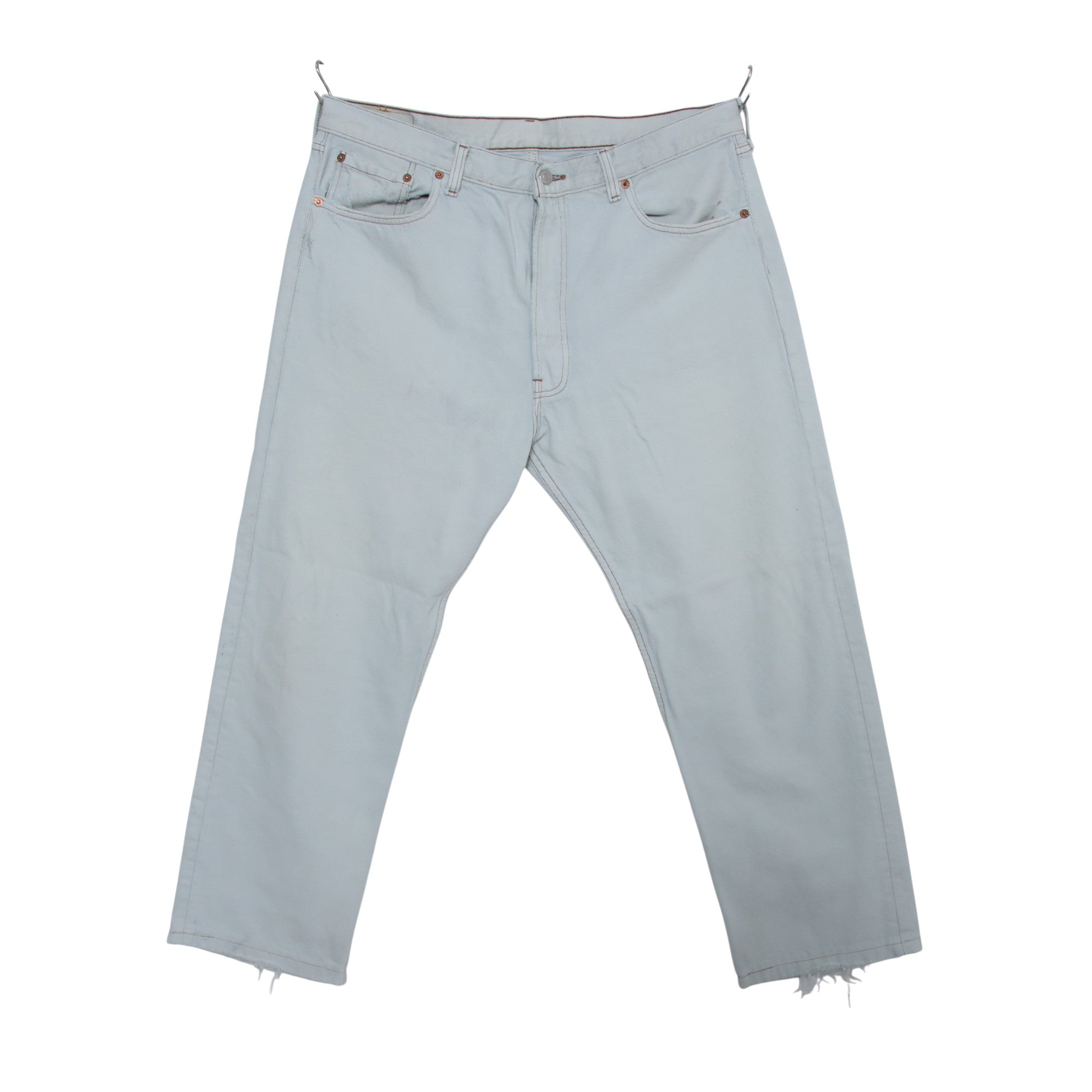 Levi's 501 Jeans Vintage Denim Chiaro W38 L30 Unisex Made in