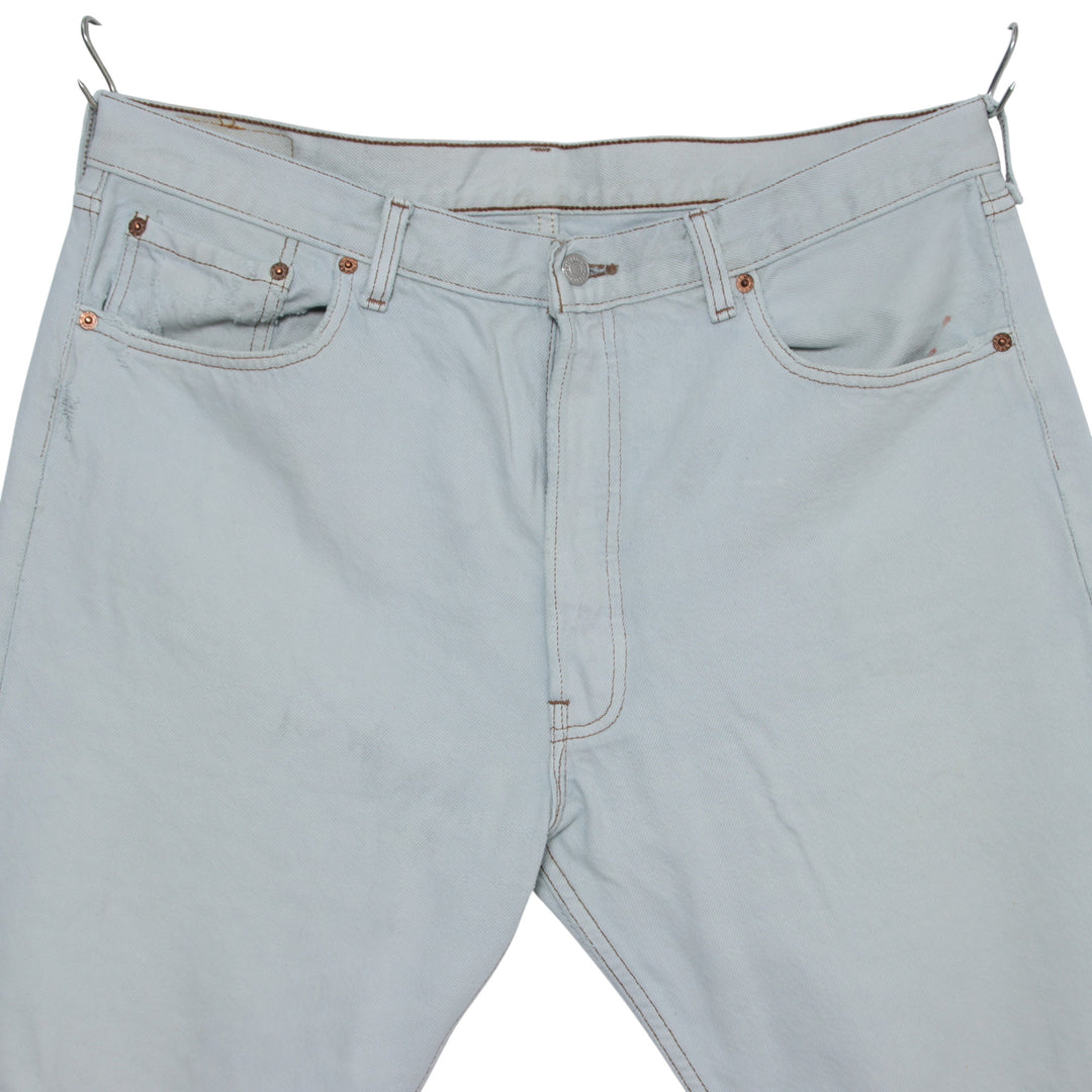 Levi's 501 Jeans Vintage Denim Chiaro W38 L30 Unisex Made in USA