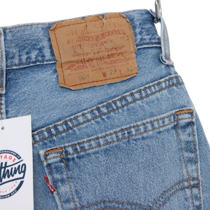 Levi's 501 Jeans Vintage Denim W29 L30 Donna Made in USA