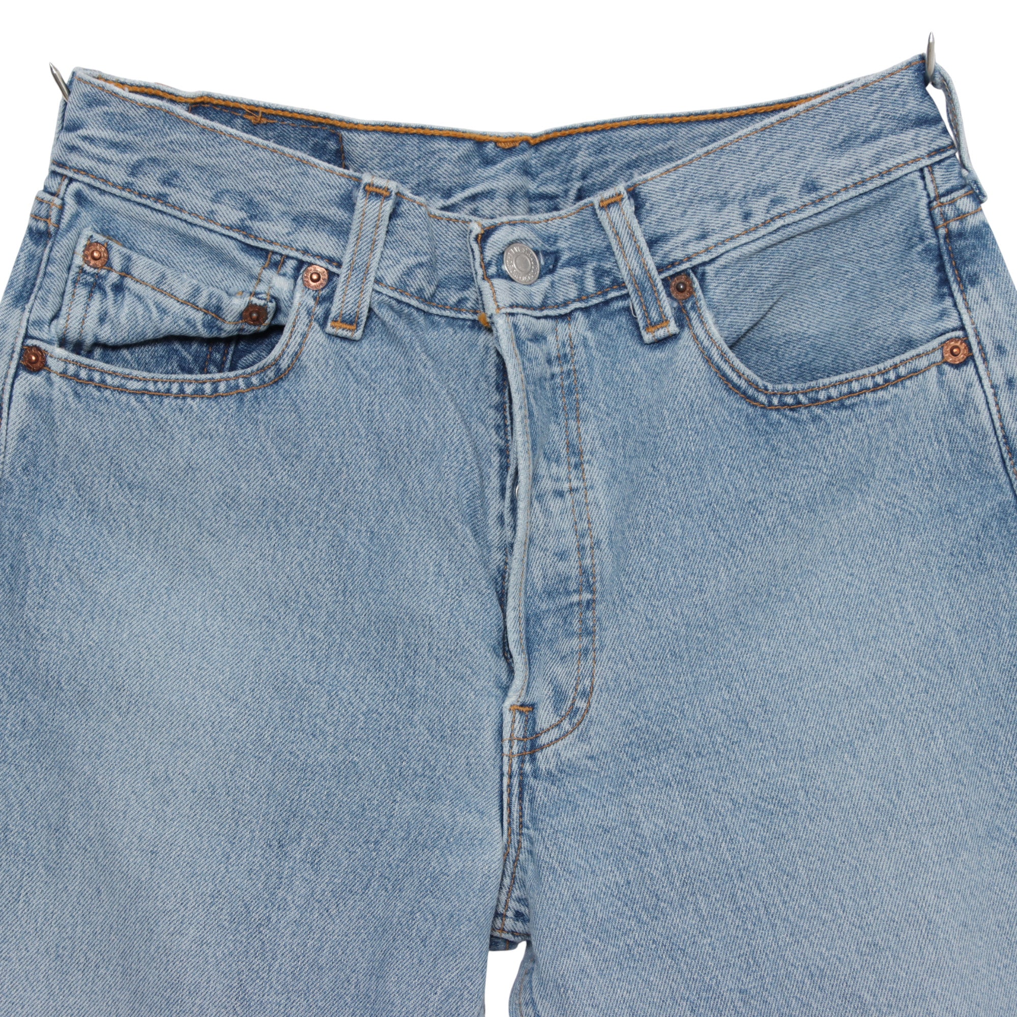 Levi's 501 Jeans Vintage Denim W29 L32 Donna Made in USA – Vintage