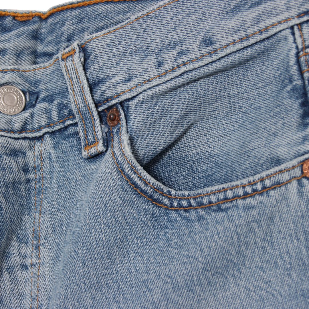 Levi's 501 Jeans Vintage Denim W29 L32 Donna Made in USA